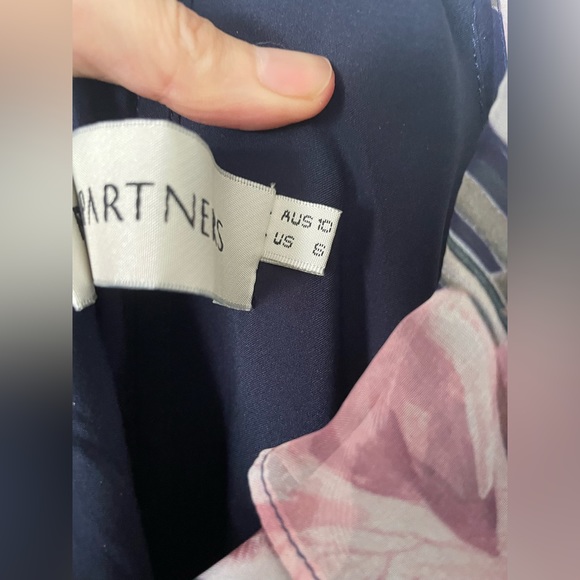 Floral Off Shoulder Floor Length Gown NWT - Picture 4 of 5